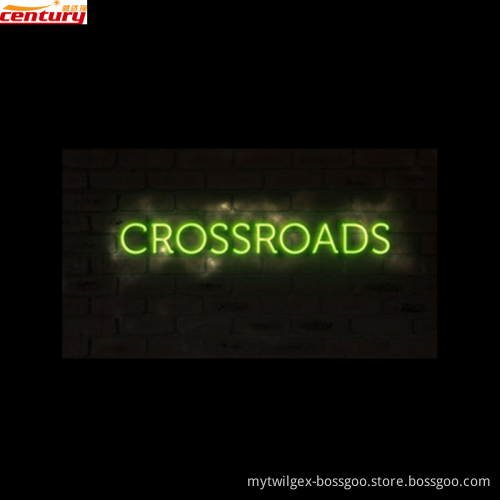 hot sale china factory price crossroads neon sign